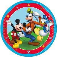 Mickey Mouse Rock The House Paper Plates 8pk