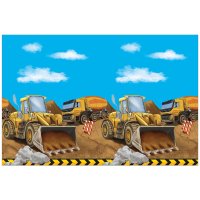 Construction Party Plastic Tablecover 1pk