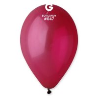 12" Burgundy Latex Balloons 100pk