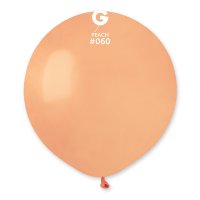 19" Peach Latex Balloons 25pk