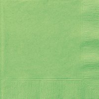 Lime Green Lunch Napkins 20pk