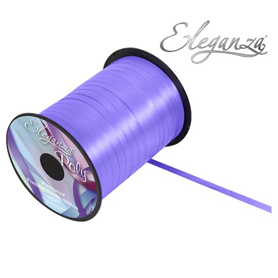 Eleganza Lavender Curling Ribbon - Click Image to Close