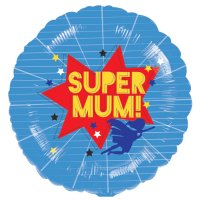 18" Super Mum Foil Balloon