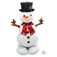 Snowman AirLoonz Large Foil Balloons