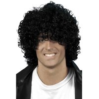 Wet Look Curly Afro Wigs
