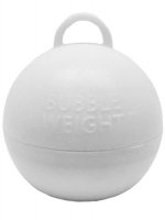 White Bubble Balloon Weights