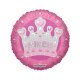 18" Happy Birthday Princess Foil Balloons
