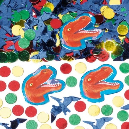 Prehistoric Party Prismatic Printed Confetti - Click Image to Close