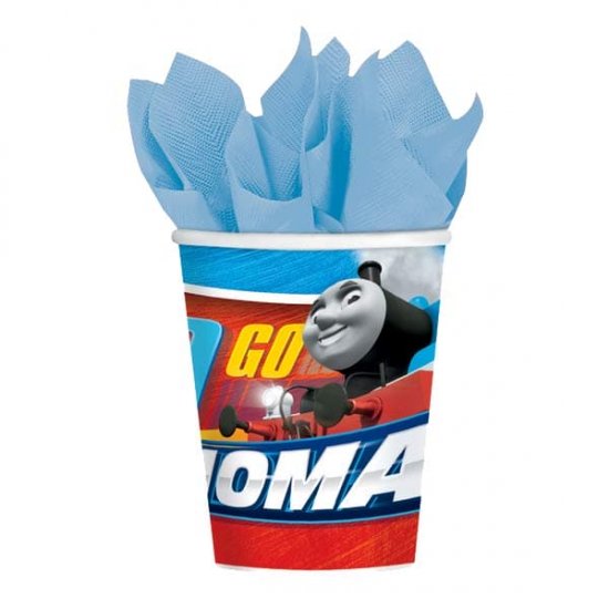Thomas And Friends Party Cups 8pk - Click Image to Close