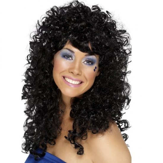 Black Boogie Babe Wigs - Click Image to Close