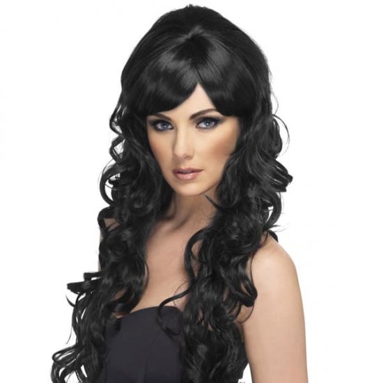 Black Pop Starlet Wigs - Click Image to Close