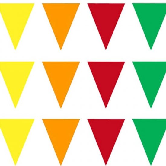 Multicoloured Bunting - Click Image to Close