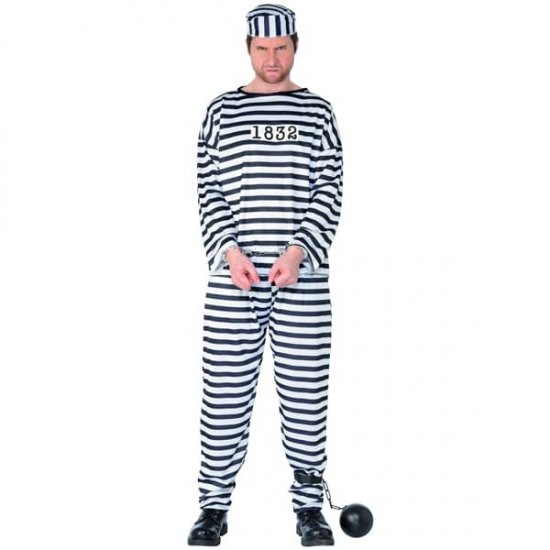 Convict Man Costumes - Click Image to Close
