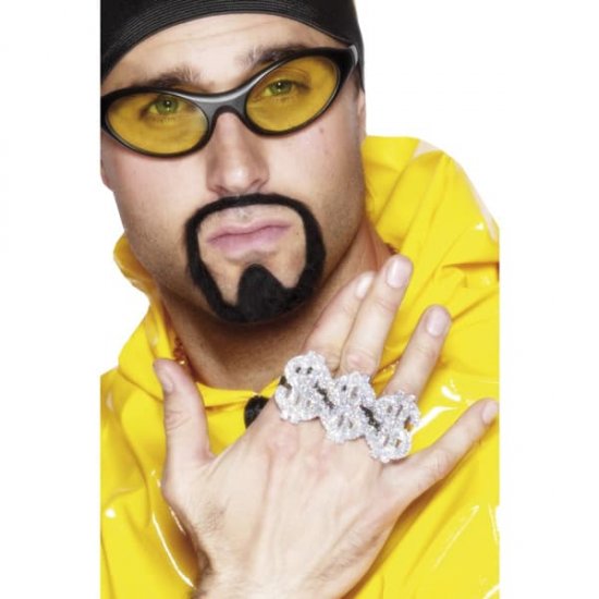 3 In 1 Dollar Rapper Ring - Click Image to Close