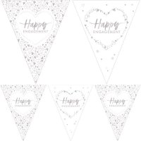 Happy Engagement Paper Flag Bunting