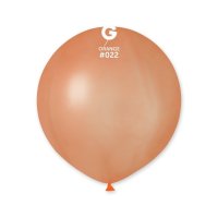 19" Neon Orange Latex Balloons 25pk