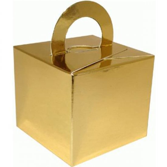 Gold Bouquet Boxes 10pk - Click Image to Close