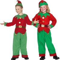 Child's Elf Fancy Dress Costume