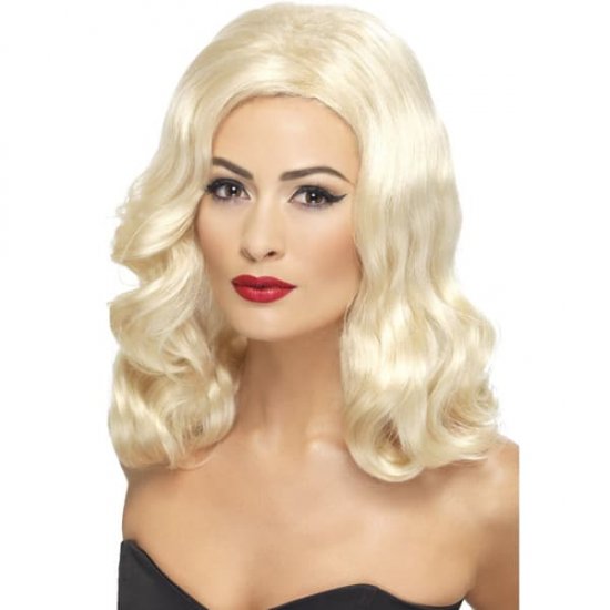 20's Luscious Blonde Wig - Click Image to Close