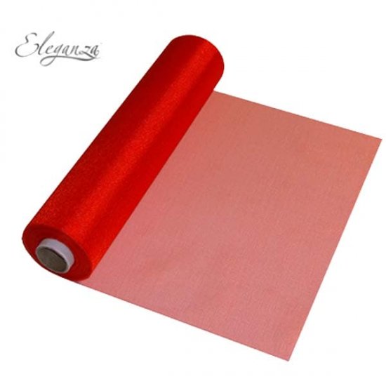 Red Organza Rolls - Click Image to Close