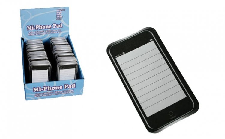 I Phone Style Sticky Note Pad - Click Image to Close