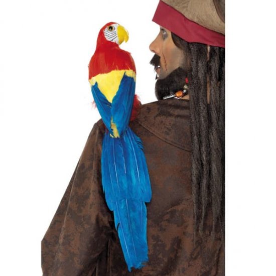 Parrot With Elastic Holder - Click Image to Close