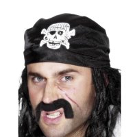 Skull And Crossbones Pirate Bandana