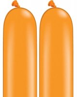 350Q Mandarin Orange Modelling Balloons 100pk