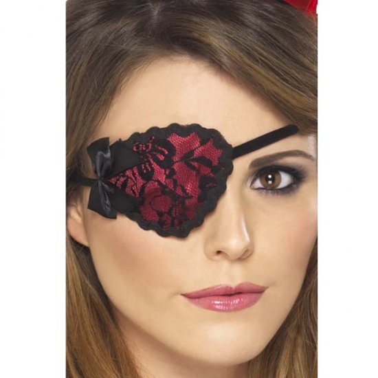 Red Pirate Eyepatch - Click Image to Close