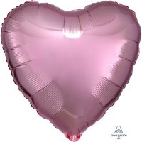 28" Rose Gold Jumbo Heart Foil Balloons