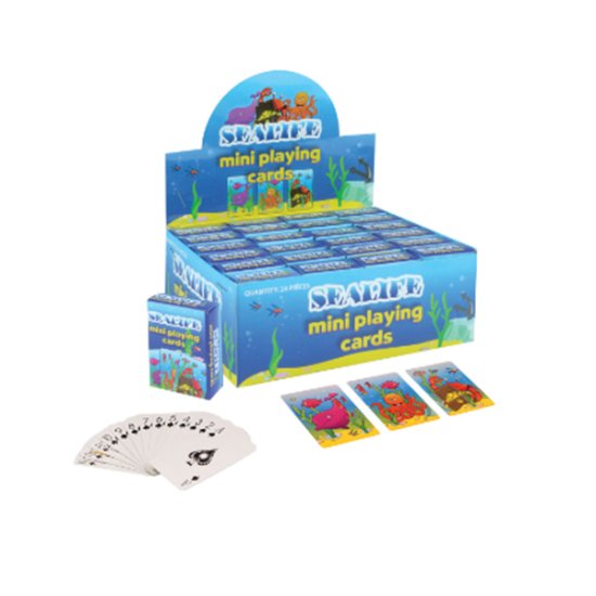 Sealife Mini Playing Cards - Click Image to Close