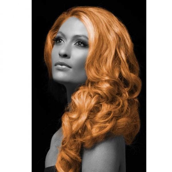 Orange Colour Hair Spray - Click Image to Close