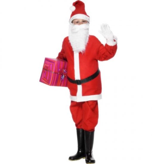 Santa Boy Fancy Dress Costumes - Click Image to Close