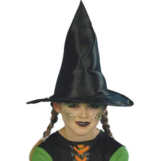 Childs Black Witches Hat - Click Image to Close