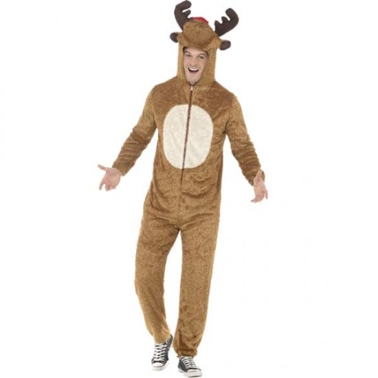 Adult Reindeer Fancy Dress Costumes - Click Image to Close