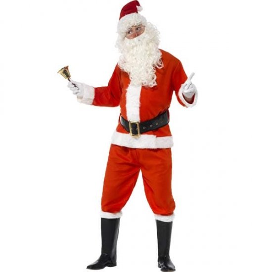 Deluxe Santa Fancy Dress Costumes - Click Image to Close