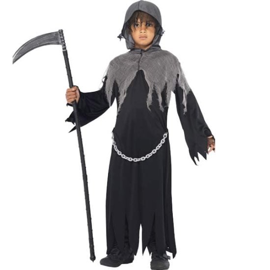 Grim Reaper Boys Halloween Costume - Click Image to Close