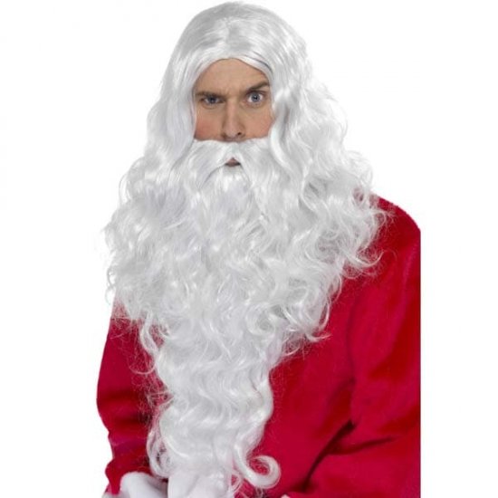 Santa Wigs With Beards - Click Image to Close