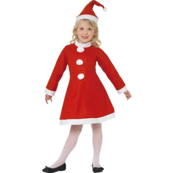 Girl Santa Fancy Dress Costumes - Click Image to Close