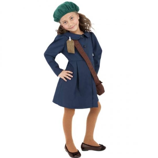 World War II Evacuee Girl Costumes - Click Image to Close