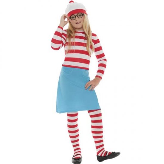 Where's Wally Wenda Kids Costumes - Click Image to Close