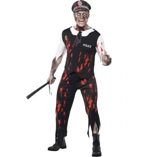 Zombie Policeman Costumes - Click Image to Close