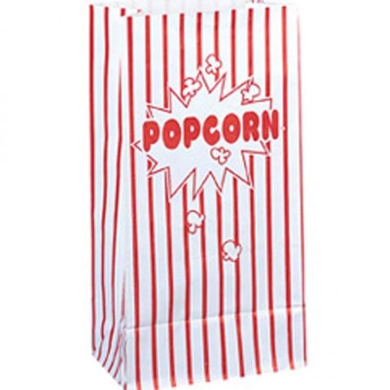 Popcorn Party Bags 10pk - Click Image to Close
