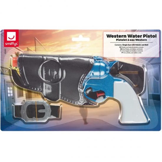 Single Western Water Pistol - Click Image to Close
