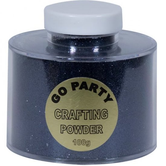 Black Crafting Powder - Click Image to Close