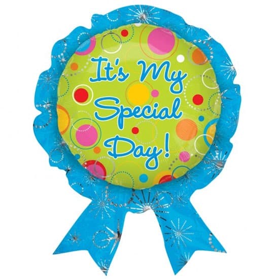It's My Special Day Shape Balloons - Click Image to Close