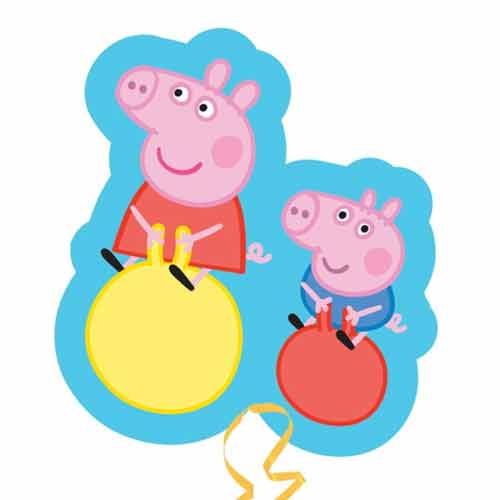 Peppa Pigs Supershape Balloons - Click Image to Close