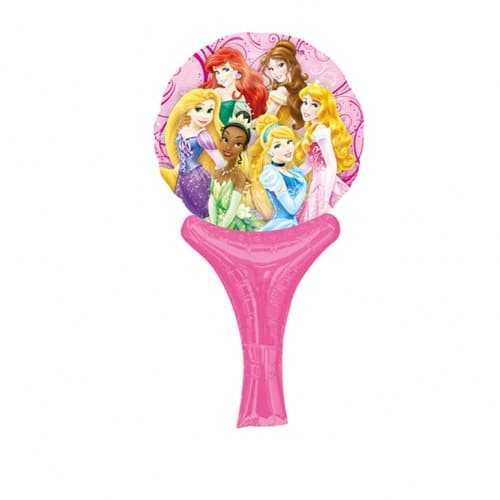 6" Disney Princesses Inflate A Fun Air Filled Foil Balloons - Click Image to Close
