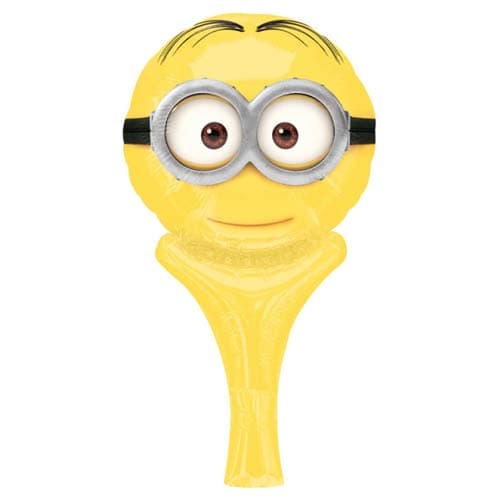 6" Despicable Me Minion Inflate A Fun Air Filled Foil Balloons - Click Image to Close