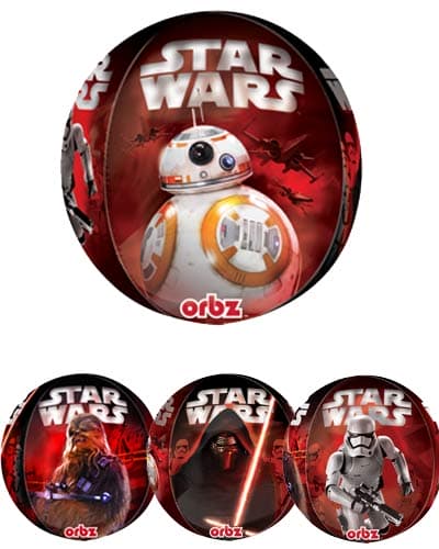 Star Wars The Force Awakens Orbz Balloons - Click Image to Close